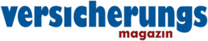 Logo des Versicherungs-Magazins in blau-rot
